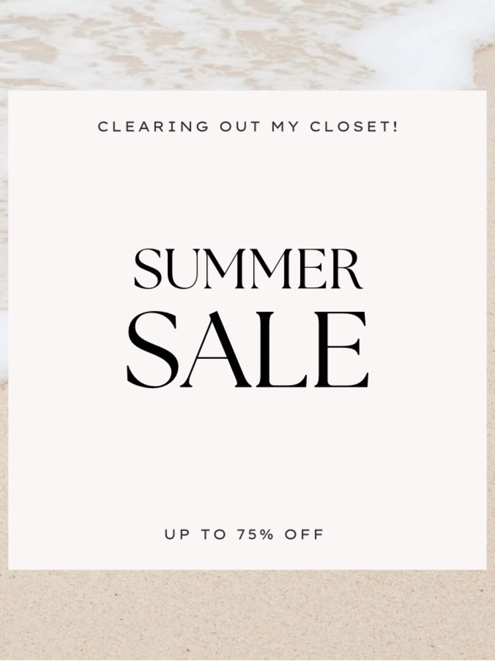 SUMMER SALE!! Make Your Offer!